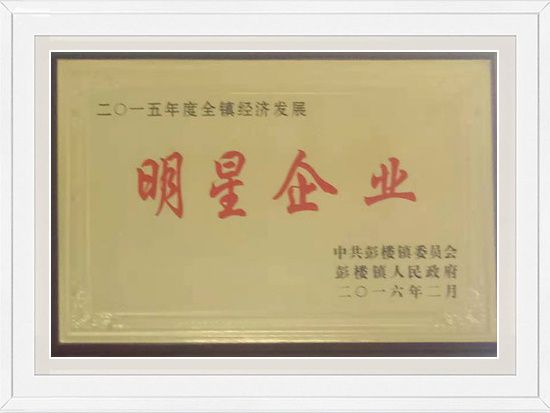 企業(yè)榮譽
